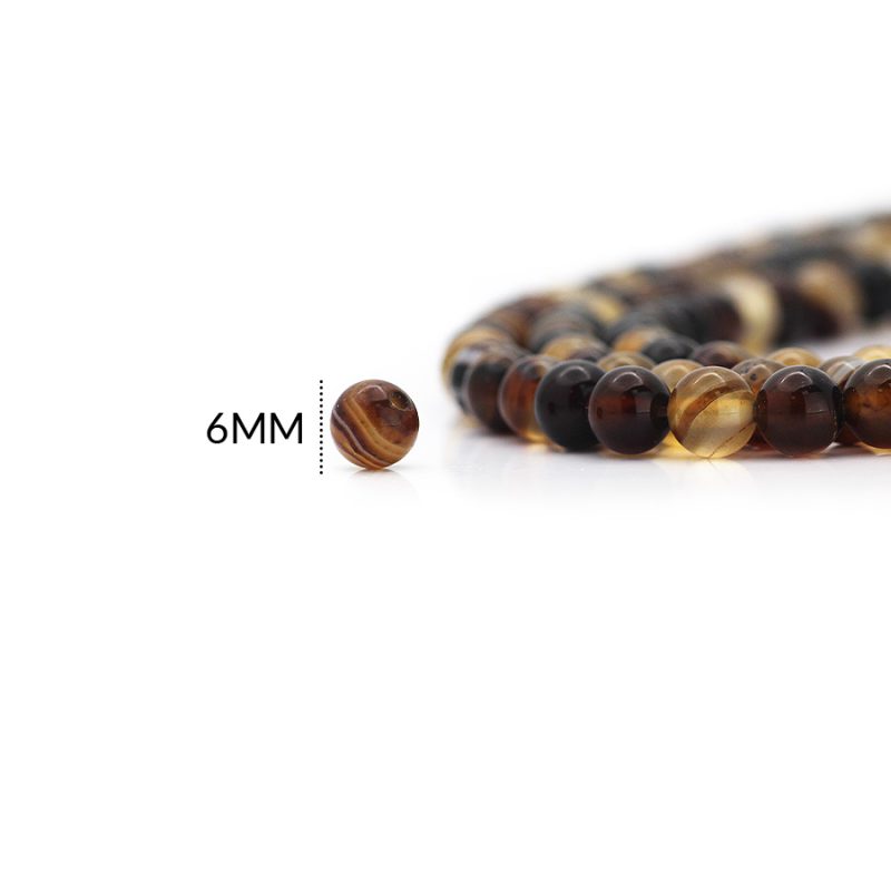 Piedra natural 6mm zardonix café /sarta x 62 und aprox / Ref-0101ZC / Ref-0101ZC