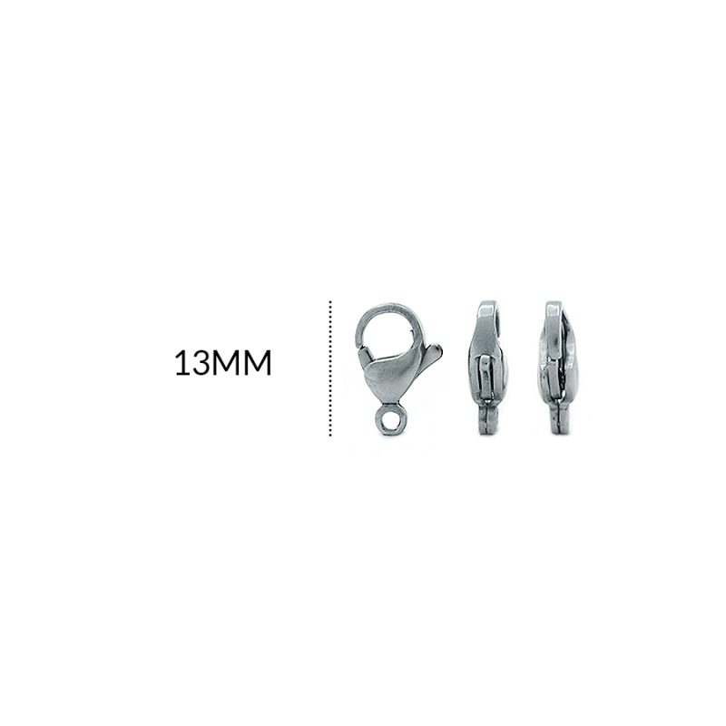 Broches acero picoloro 13mm / paquete x 6 unidades / Ref-1653N / Ref-1653N