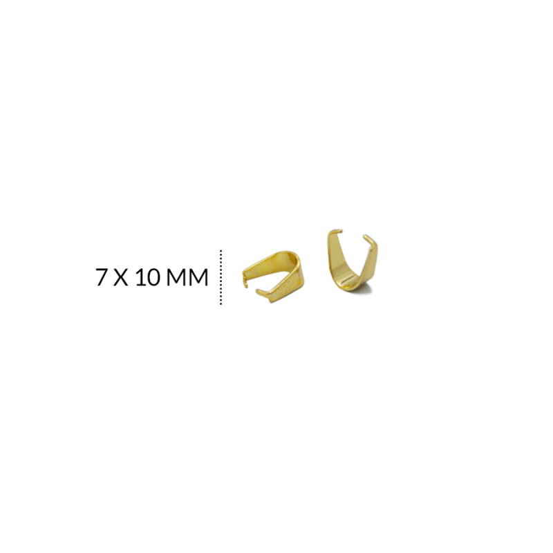 Portadije uña en acero 7 x 10mm/ paquete x 3 unidades / REF-1754D