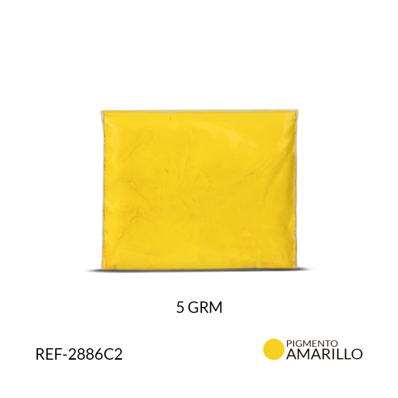 Pigmento natural amarillo / x 5 gramos aproximados / REF-2886C2