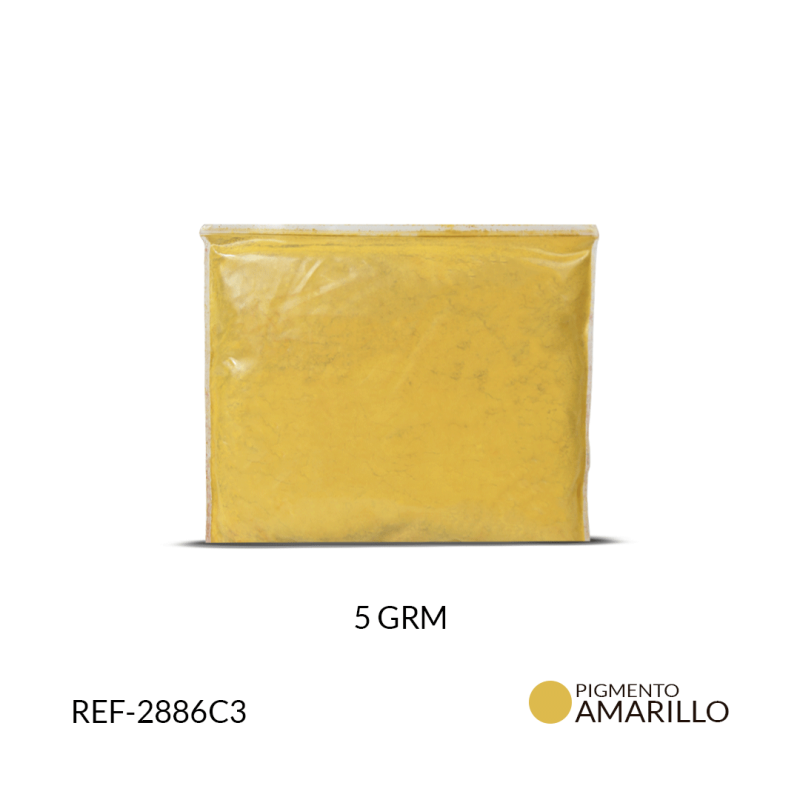 PIGMENTO NATURAL AMARILLO MOSTAZA / x 5 GRM APROX / REF-2886C3