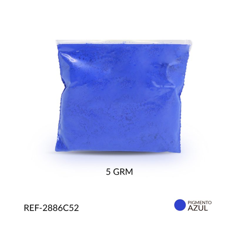 Pigmento natural azul oscuro / x 5 gramos aproximados / Ref-2886C52