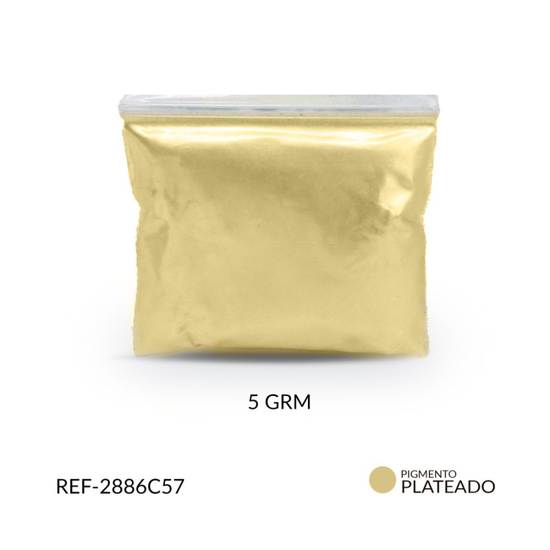 Pigmento natural dorado /  paquete x 5 gramos-aprox / Ref-2886C57 / Ref-2886C57