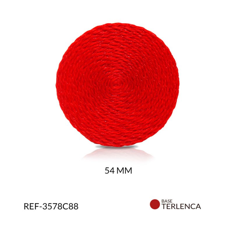 Base para arate en terlenca color naranja / x par Ref-3578C88 / Ref-3578C88