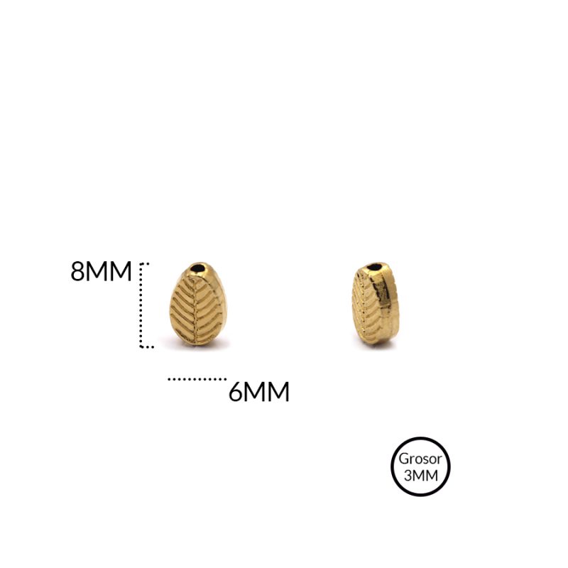 SEPARADOR ZAMAK HOJA 8 X 6MM / paquete x 6 und / Ref-8466D
