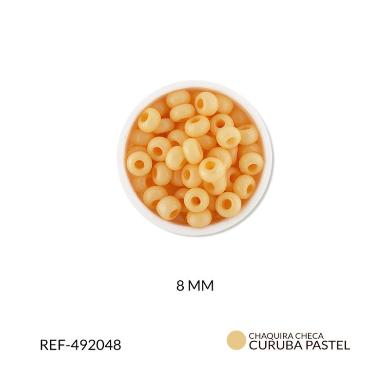 CHAQUIRA CHECA MATE CURUBA PASTEL #8 / PAQUETE x 25 GRAMOS / Ref-492048P
