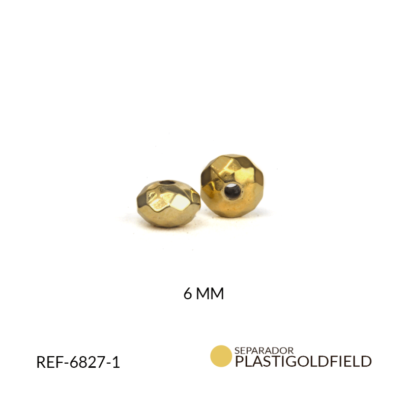 SEPARADOR PLASTIGOLDFIELD DONA GRABADA 6MM / paquete x 2 gramos / REF-6827-1