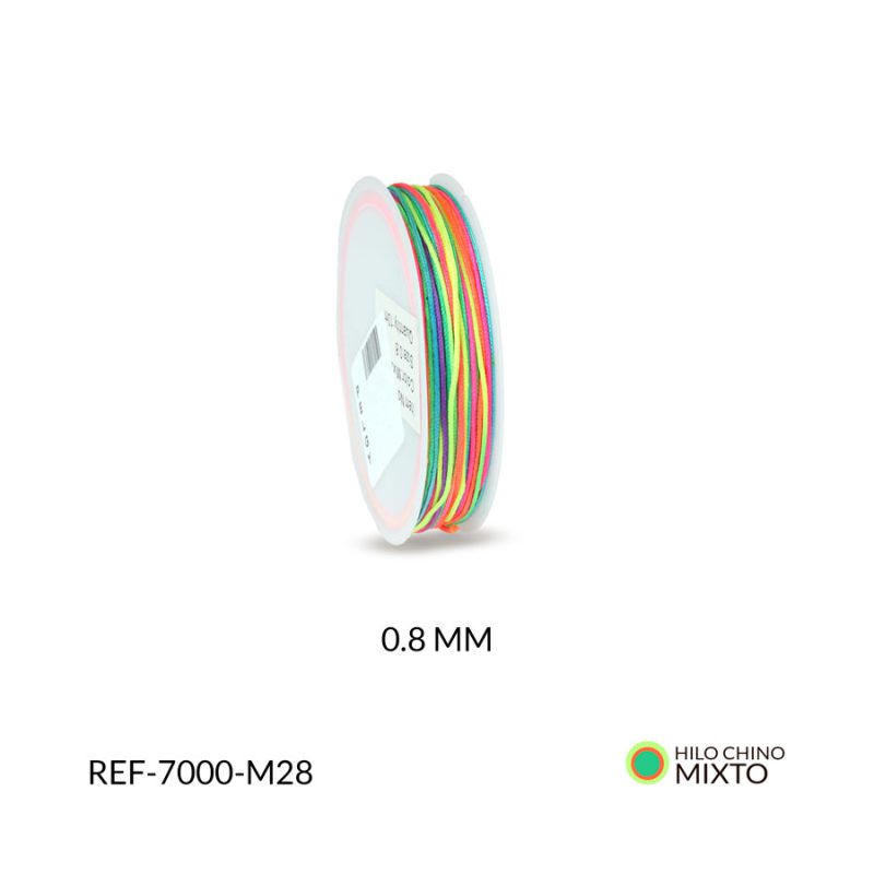 HILO CHINO MIXTO 0.8MM /  ROLLO x 10 metros aprox / Ref-7000-M28