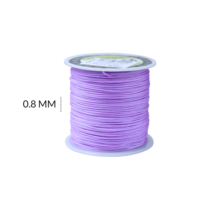 Hilo chino 0.8 mm color morado / x rollo ( 90 metros aproximados) / Ref-7006C31 / Ref-7006C31