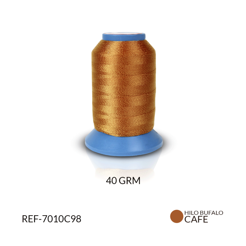 Hilo bufalo cafe B-46 / rollo x 40 grm aprox / Ref-7010C98 / Ref-7010C98