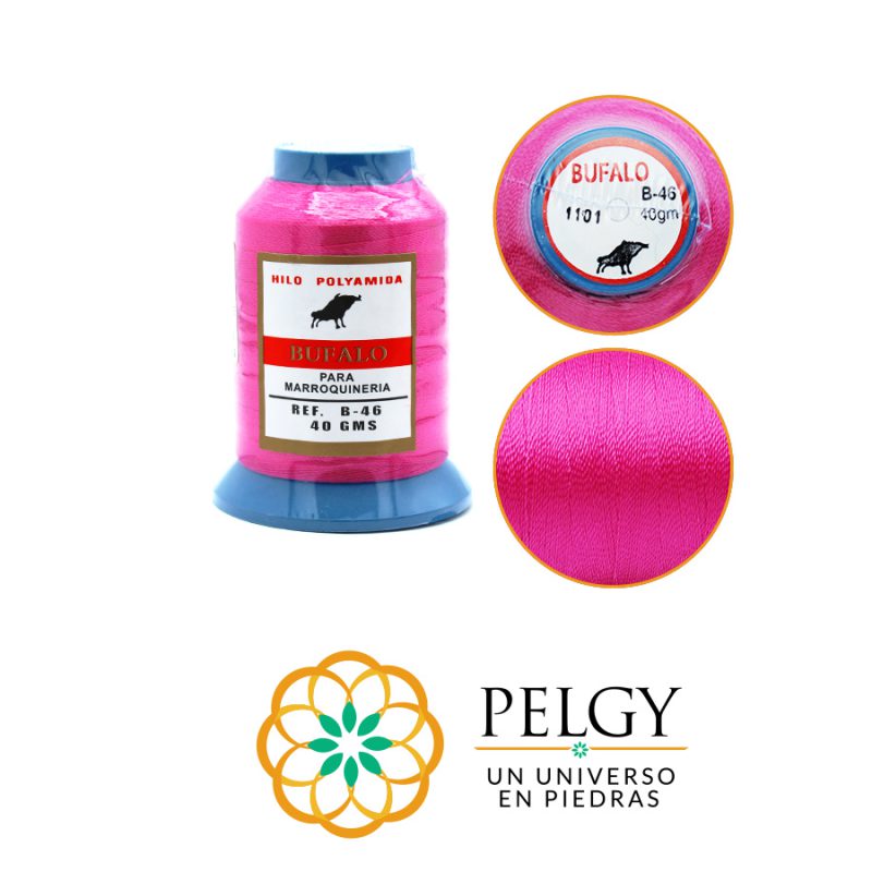 Hilo búfalo fucsia claro b-46 / x rollo ( 40 gramos aproximados) / Ref-7010C38 / Ref-7010C38