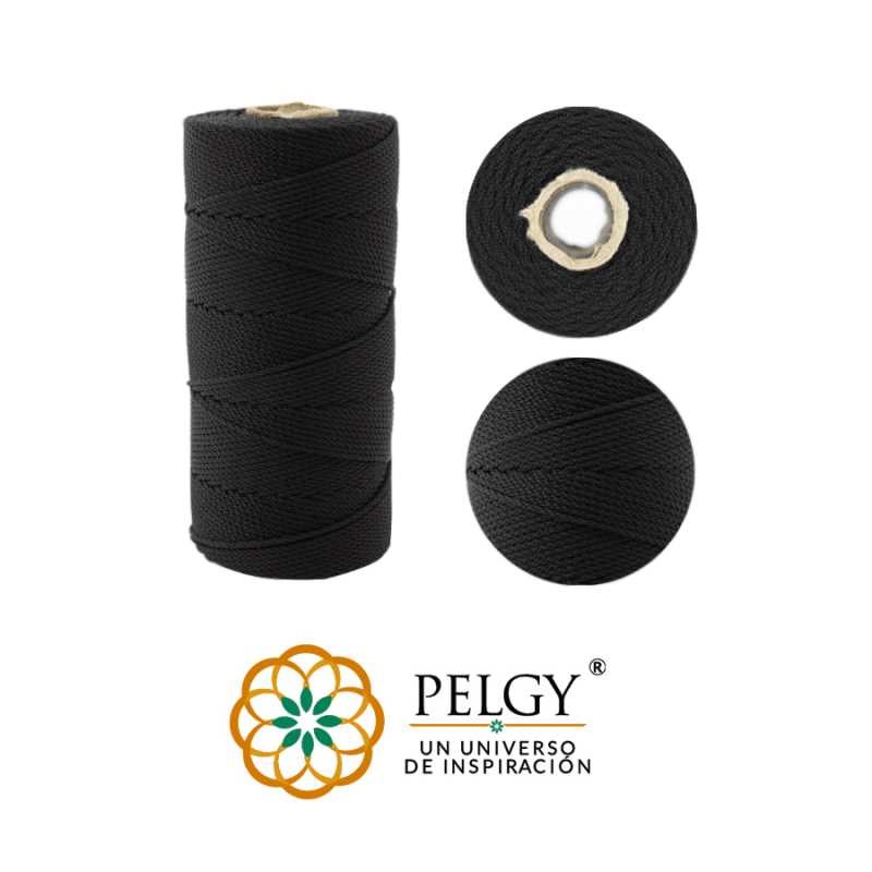 Hilo terlenca #12 color negro / x rollo ( 100 gramos aproximados) / REF-7022C15