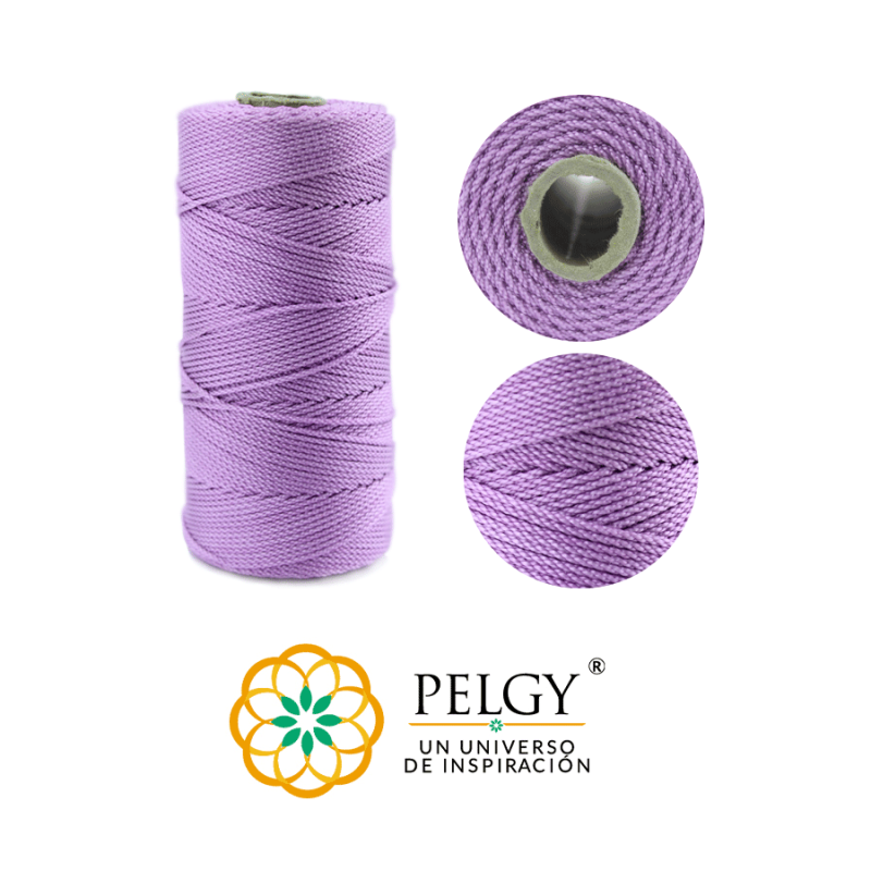 Hilo terlenca #12 color morado lila / x rollo / Ref-7022C31 / Ref-7022C31
