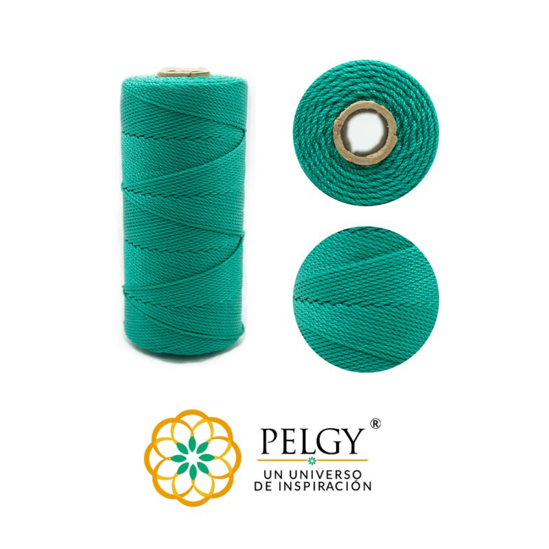 HILO TERLENCA #12 VERDE JADE (87) / por rollo / REF-7022C87 / REF-7022C87