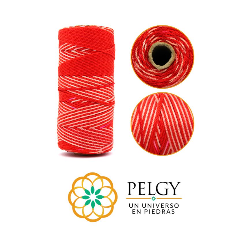 HILO TERLENCA  # 15 MIXTO ROJO (15) / x ROLLO / ref -7023-15