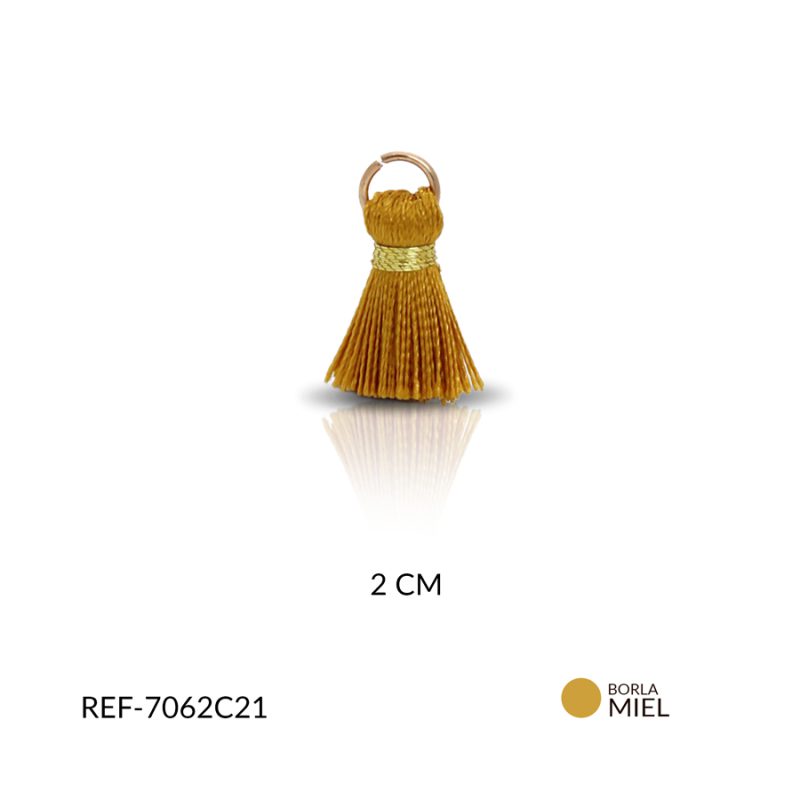BORLA MINI MIEL 2 CM/ x UND / Ref-7062C21