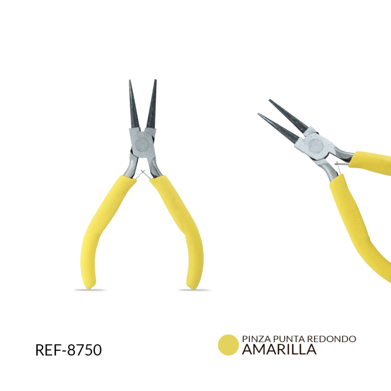 Pinza punta redonda / x unidad / Ref-8750 / Ref-8750