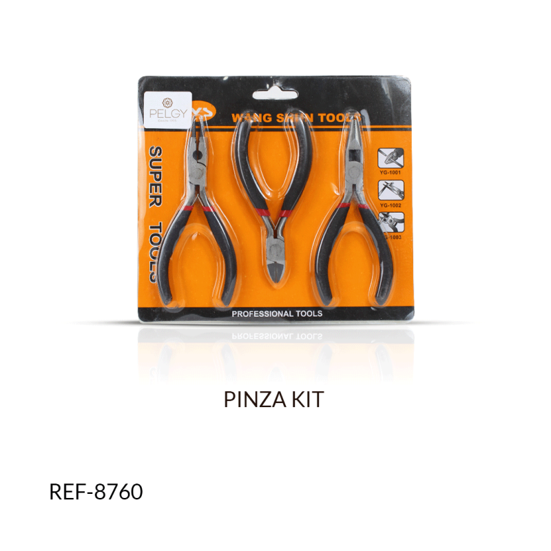 Pinza x 3 unidades (puede variar el color del mago) / x kit / REF-8760 / REF-8760