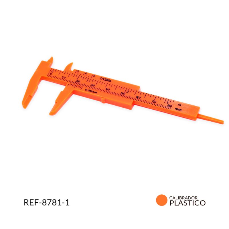 Calibrador plástico x unidad / ref-8781-1 / ref-8781-1