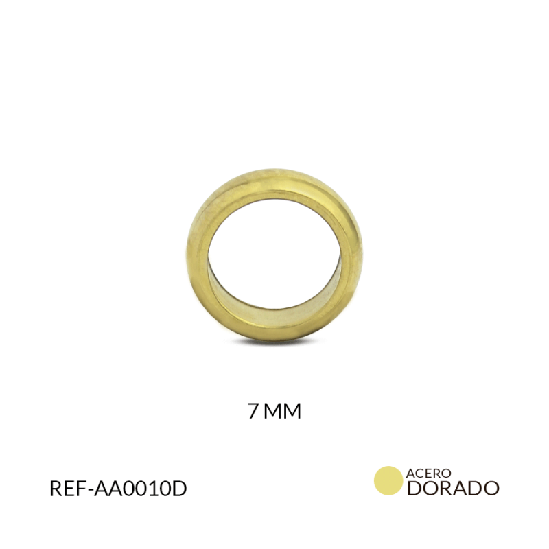 Arandela acero juliana 7mm / paquete x 3 unidades / Ref-AA0010D / Ref-AA0010D