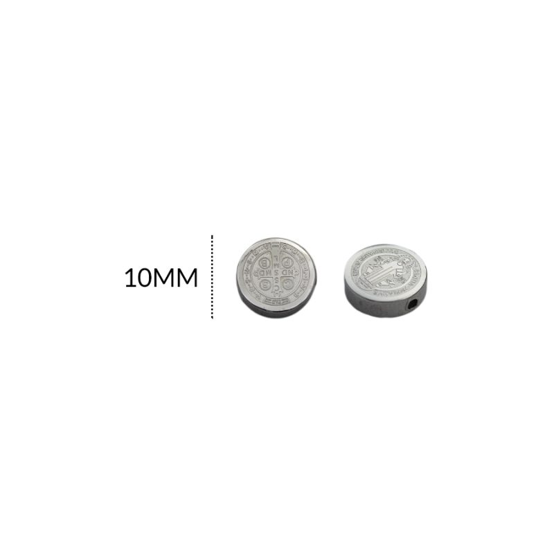 SEPARADOR EN ACERO SAN BENITO ESTAMPADO 10MM/ x unidad / Ref-AS0195N