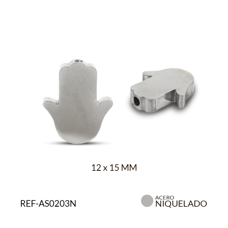 Separador Acero Mano 12 x 15 mm / x und / REF-AS0203N