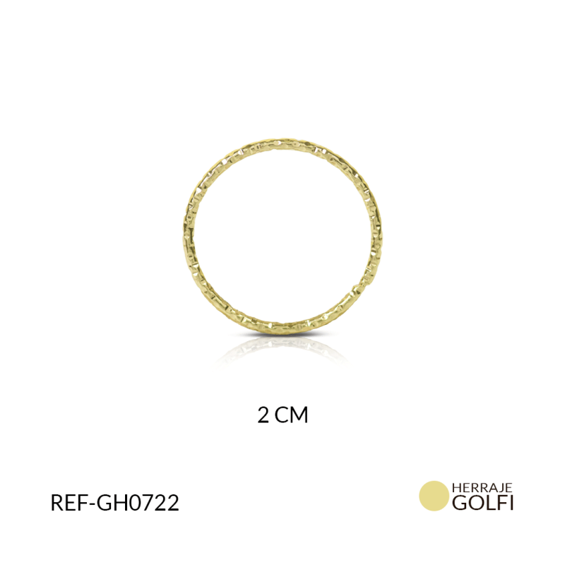 Herraje golfield aro para arete 20mm / paquete x par / Ref-GH0772 / Ref-GH0772