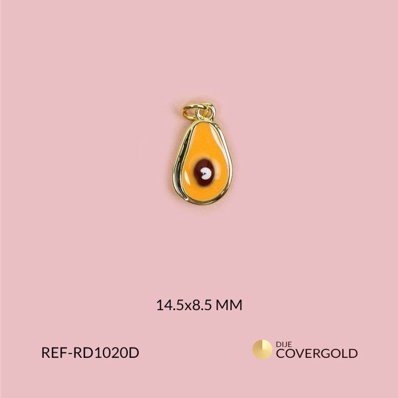 Dije covergold aguacate 14.5x8.5 mm / x uni / ref-RD1020D / RD1020D