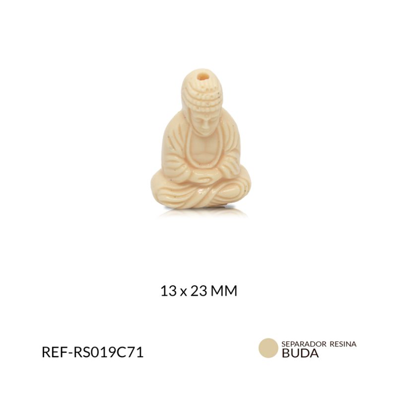 Separador resina buda 13 x 23 mm color marfil / x unidad / ref-RS019C71 / RS019C71