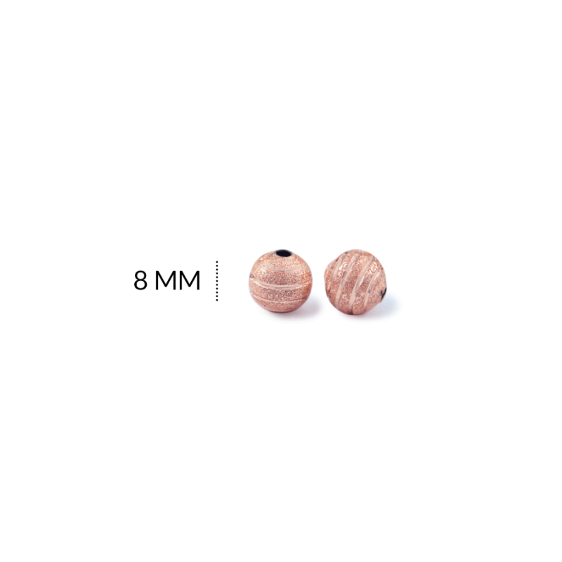BALIN COVERGOLD CUATRO CANALES 8MM COLOR ROSADO /  paquete x 3 und / Ref-RS2012R