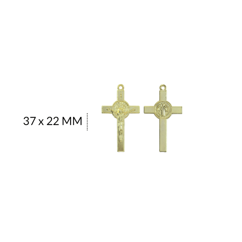 CRUZ ZAMAK SAN BENITO 37 X 22 MM / x und  / REF-ZC2012D / REF-ZC2012D