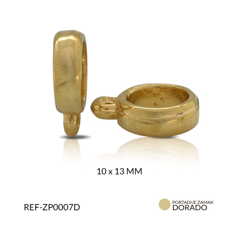 Portadije zamak 10 x 13 mm / paquete x 3 unidades / Ref-ZP0007D