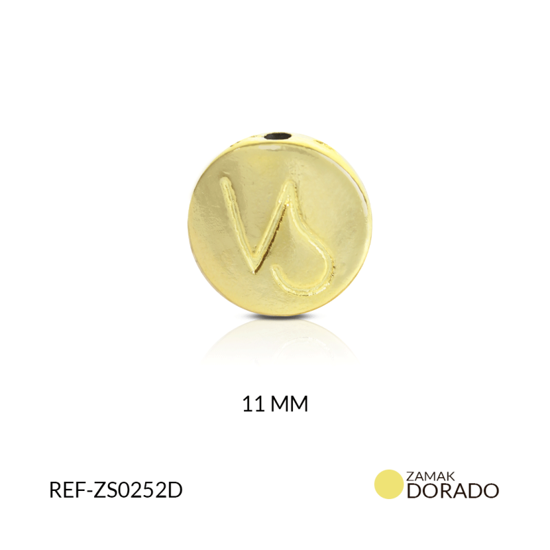 SEPARADOR ZAMAK DORADO SIGNO ZODIACAL CAPRICORNIO/PAQUETE x 3 UND / REF-ZS0252D
